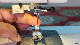 Usha Janome Needle Change  How to Change or Replace Needle in Sewing machine  Needle Size [upl. by Mastat452]