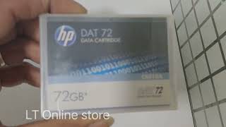 HP Dat 72 Data Cartridge DDS5 hp dat72 data cartridge dds5 [upl. by Pillsbury]