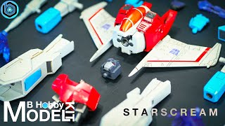 YOLOPARK AMK PRO Series Starscream Transformers G1  Speed Build  Model Kit [upl. by Glaser]