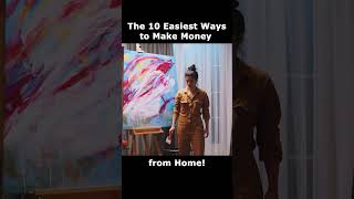 🏡 10 Easiest Ways to Make Money from Home 💰 [upl. by Jeu]