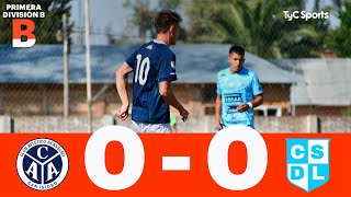 Acassuso 00 Liniers  Primera División B  Fecha 1 Apertura [upl. by Ripley]