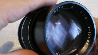 KENLOCK 135  28 vintage Japan Telephoto lens overview [upl. by Sara-Ann]