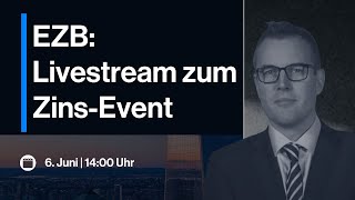 EZB ZINSENTSCHEID LIVE  Showdown für DAX Bitcoin und Aktien [upl. by Letitia968]