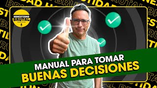 MANUAL PARA TOMAR BUENAS DECISIONES  HONESTIDAD BRUTAL CON CARLOS GALDÓS [upl. by Mandych377]