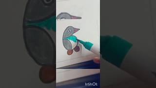 🐦🐦 Bird drawing [upl. by Merari]