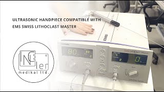 ULTRASONIC HANDPIECE COMPATIBLE WITH EMS SWISS LITHOCLAST MASTER [upl. by Nytnerb677]