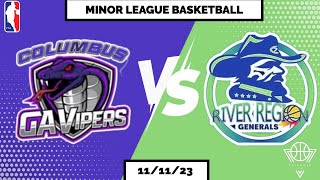 PBA  Columbus Ga Vipers vs River Region Generals [upl. by Aitam]