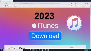 How to Download iTunes to Your computer and Run iTunes Setup  Newest Version 2023 [upl. by Napoleon469]