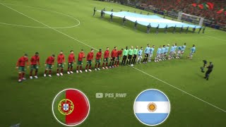 Final World Cup 2026 Argentina VS Portugal Penalty Shootout eFootball PES [upl. by Waxler]