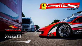 Project Car2 🔴 Full Simulation  2024 Ferrari Challenge North America  Race1  Cota [upl. by Brenner]