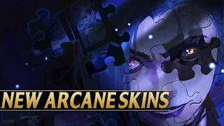 NEW ARCANE 2 JINX amp HEIMERDINGER SKINS PREVIEW  League of Legends [upl. by Brittany]