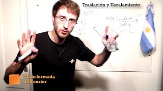 TRANSFORMADA DE FOURIER  Parte 3 La Traslación y el Escalamiento  El Traductor [upl. by Willmert]