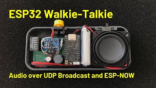 ESP32 WalkieTalkie DIY Audio Magic [upl. by Maye429]