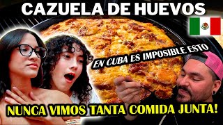 🇨🇺CUBANAS REACCIONAN a Cacerola de Huevos para Desayunar 😱CUANTA ABUNDANCIA😱 [upl. by Aseyt230]