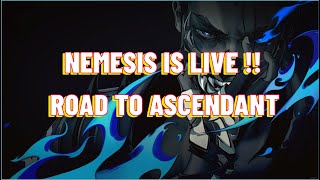 🔴 NEMESIS IS LIVE  ❗RANKED VALORANT GAMEPLAY  CHILL NIGHT STREAM❗ [upl. by Ire40]