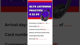 IELTS Listening Practice Test 2024 with Answers IELTSListening [upl. by Klayman]