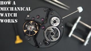 How a Mechanical Watch Works  Explained in 5 Minutes [upl. by Safire59]