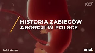 Historia zabiegów aborcji w Polsce [upl. by Aliuqehs]