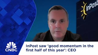 InPost saw good momentum in the first half of this year CEO [upl. by Kcirdde42]