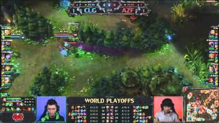 HD244 World Championship  Semi Final  CLGeu vs Azubu Frost  Game 3 [upl. by Dermott]