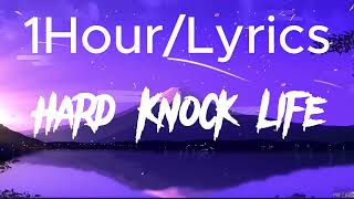 JAYZ  Hard Knock Life Ghetto Anthem 1HourLyrics [upl. by Anayhd]