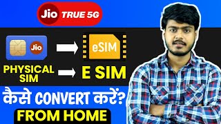 How to activate jio esim  jio esim activation in iphone amp samsung [upl. by Godiva]