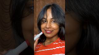 Bare skin swatch of Romand zero matte lipstick ❤️romand lipstick indianskinmakeup [upl. by Mcfadden]