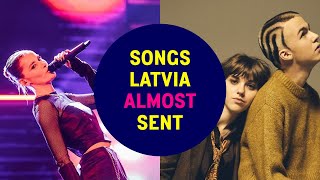 Eurovision Songs Latvia Almost Sent 2000  2024  Second Places in Latvian National Finals [upl. by Rothenberg757]