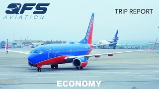 TRIP REPORT  Southwest Airlines  737 700  Sacramento SMF to San Diego SAN  Economy [upl. by Kai]