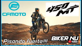 NUEVA  CF Moto 450 MT  Caracteristicas  Top Speed  Ficha técnica [upl. by Sainana]