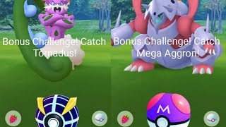 Shiny Incarnate Tornadus amp Mega Aggron raids started in pokemongo [upl. by Kehoe425]