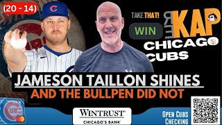 REKAP ⚾️ Cubs 65 Win Over the Brewers  Jameson Taillon shines and the bullpen did not [upl. by Lothaire]