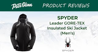 2019 Spyder Leader GORETEX Insulated Ski Jacket Review [upl. by Banquer]