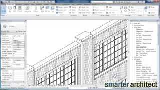 Revit Tutorials Creating Wall Pilasters [upl. by Cleavland]