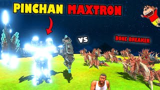 PINCHAN MAXTRON vs ALL UNITS in Animal Revolt Battle Simulator with SHINCHAN and CHOP [upl. by Todhunter]