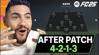 FC 25 AFTER PATCH BROKEN FORMATION 4213 BEST TACTICS amp PLAYER ROLES TO GET SUPER EASY WINS [upl. by Matthieu445]