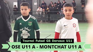 20231217  OSE U11 A  Montchat U11 A Tournoi Indoor Dervaux  Classement [upl. by Verene]