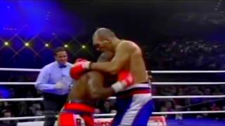 Evander quotThe real Dealquot Holyfield vs Nikolai quotThe Russian Giantquot Valuev [upl. by Eirac]