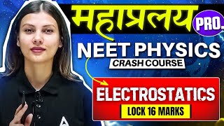 Electrostatics One Shot for NEET 2024  Physics in 30 Days by Tamanna Chaudhary [upl. by Tnomed596]