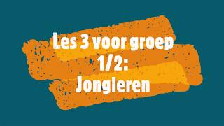 Gymles 3 voor groep 1amp2 jongleren [upl. by Donna]