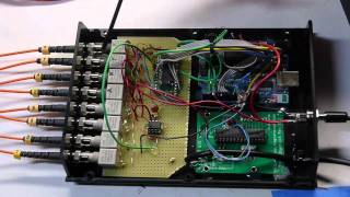 Fiberoptic joystick with quadrature encoders and arduino [upl. by Michal238]