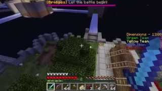 Minecraft Servidor De Puentes 175 Victoria Por Fin XD [upl. by Nadabus]