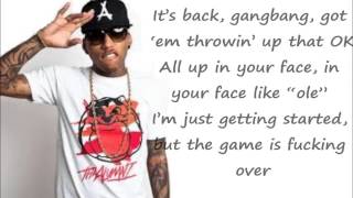 Kid Ink  Gassed Up ON SCREEN LYRICS [upl. by Llehcear]