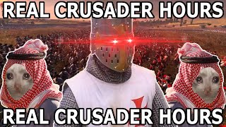 Real Crusade Hours  Empire Total War [upl. by Suhploda]