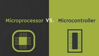 Difference between Microprocessor and Microcontroller [upl. by Essy]