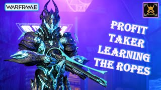 Learning how to solo the PROFIT TAKER in WARFRAME [upl. by Oludoet]