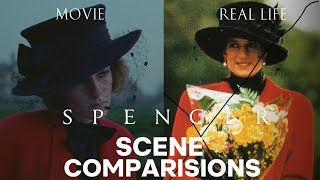 SCENE COMPARISON OF SPENCER 2021 [upl. by Vowel]