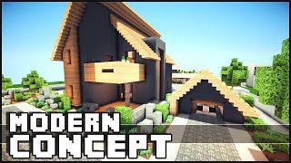 Minecraft  Modern Concept House [upl. by Massingill20]