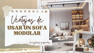 ¡Descubre el Poder de los Sofás Modulares en Espacios Pequeños [upl. by Nylkcaj]