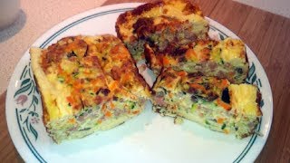 Zucchini and Carrot Egg Loaf Dr Poon friendly  low carb  Primal [upl. by Mroz]